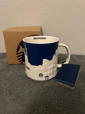 Starbucks Shanghai City Relief mug. NIB